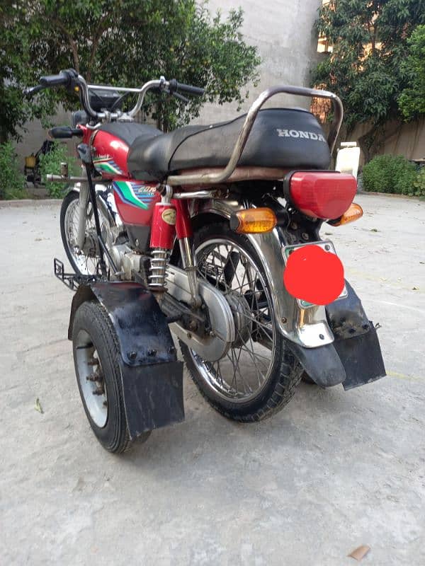 Honda bike disabled persons for sell 2