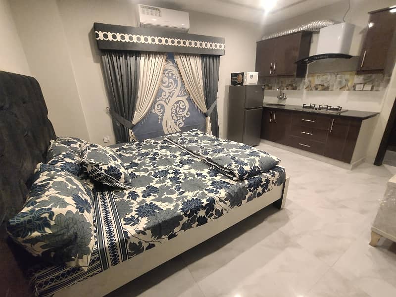 Furnished Studio Apartment For Rent In Iqbal Block Sector E Bahria Town Lahore 2