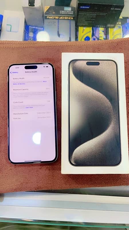 i phone 15 pro max 256gb physical dual sim pta approved 3