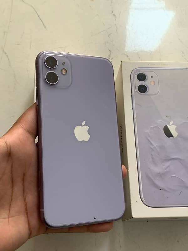 Iphone 11 with box 128gb dual physical sim official pta approved 4