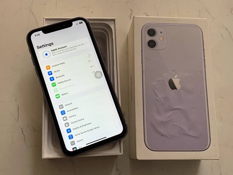 Iphone 11 with box 128gb dual physical sim official pta approved 12