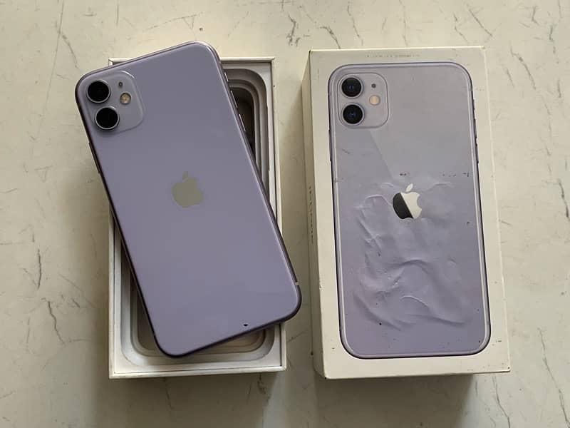 Iphone 11 with box 128gb dual physical sim official pta approved 13