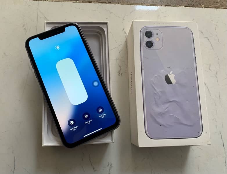 Iphone 11 with box 128gb dual physical sim official pta approved 14