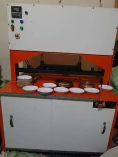 disposable plates manufacturing machine