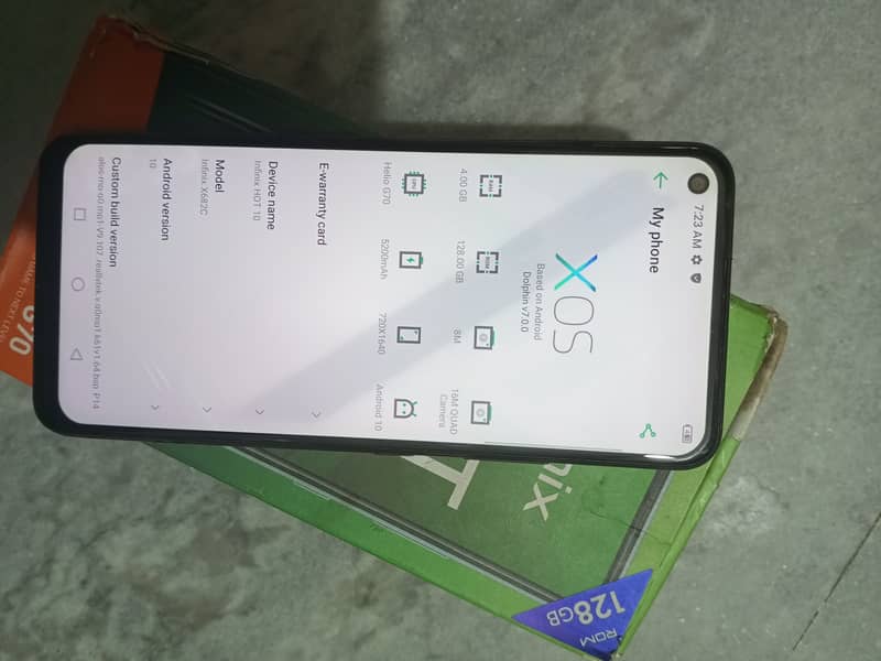 Infinix Hot 10 128GB 4GB (03160506834) 2