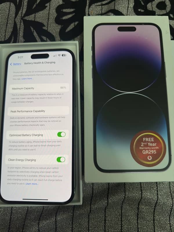 iphone 14 pro max PTA approved not open or repair 10/10 3