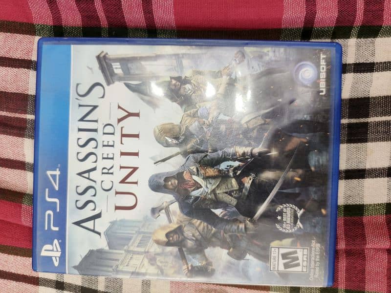 Assassin creed unity ps4 and mafia 3 ps4 games 10/10 conditions 6