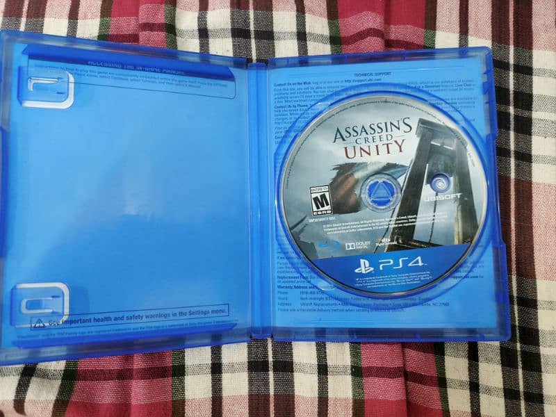 Assassin creed unity ps4 and mafia 3 ps4 games 10/10 conditions 8