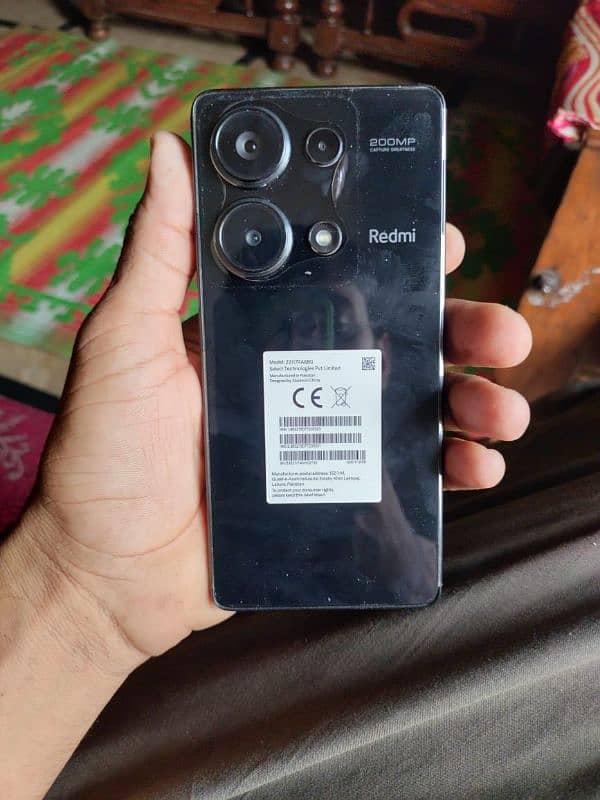 redmi note 13pro 12/512 cell number 03207081923 0