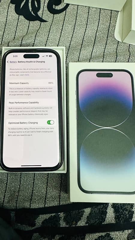 iphone pro 128 PTA approved 10/10 never open or repair 1