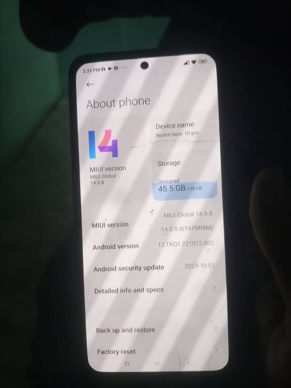 Xiaomi redmi note 10 pro 6+5 128 GB urgent sale 0