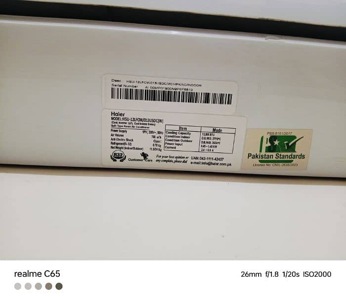 Haier AC 1 Ton urgent sell 2