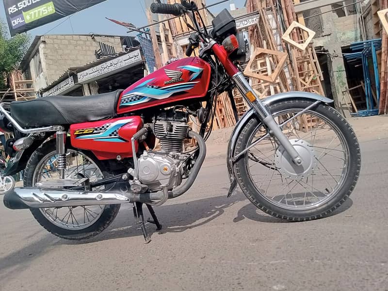 Honda CG 125 Urgent For Sale | Honda In Bikes | Total Geniune | bike 1