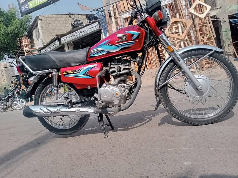 Honda CG 125 Urgent For Sale | Honda In Bikes | Total Geniune | bike 6