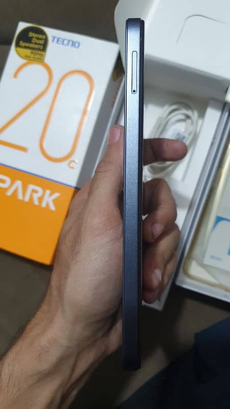 tecno spark 20c 4/128  just 3 month used 2