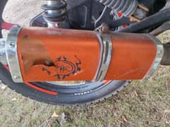 akrapovi  exhaust branded