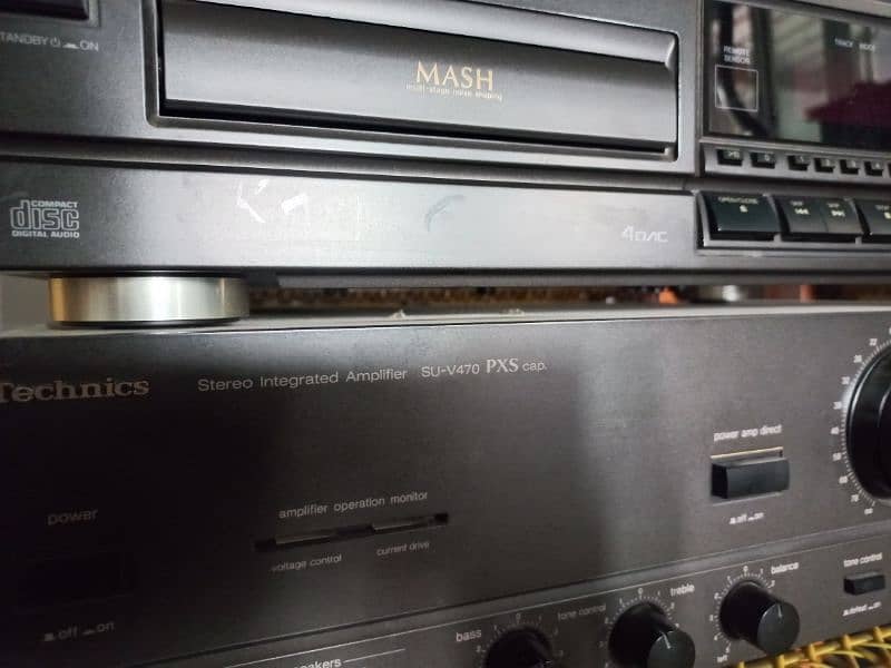 Technics Stereo Amplifier SU-V470, CD Player SL-PG520A & Tuner ST-Z960 0