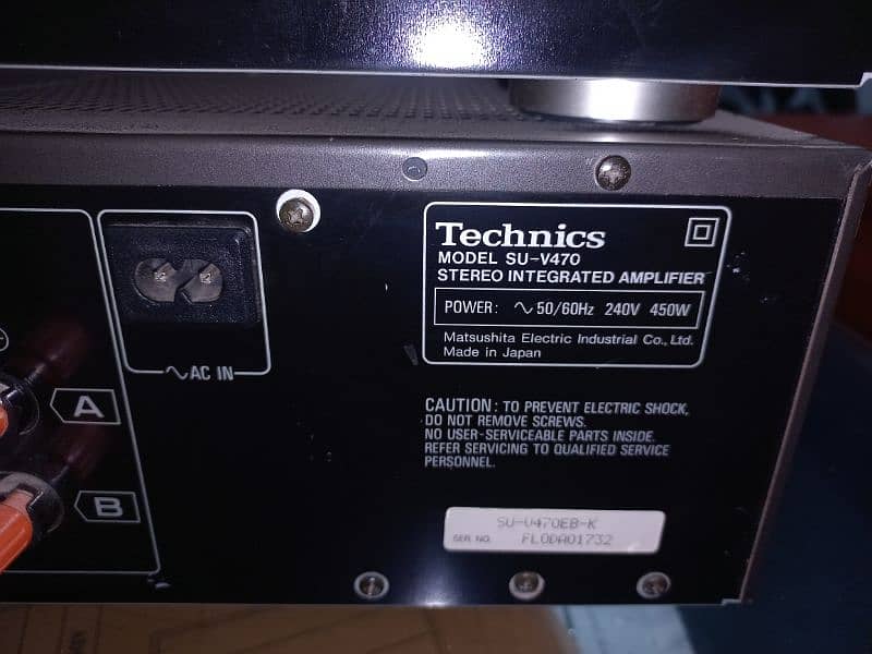 Technics Stereo Amplifier SU-V470, CD Player SL-PG520A & Tuner ST-Z960 5