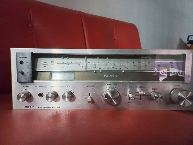 Sony Stereo Amplifier STR 212L 1