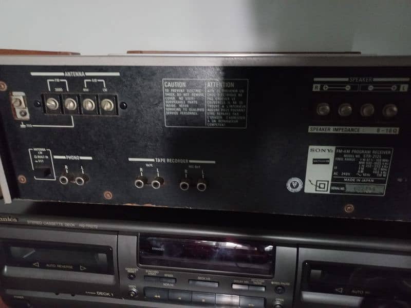 Sony Stereo Amplifier STR 212L 5