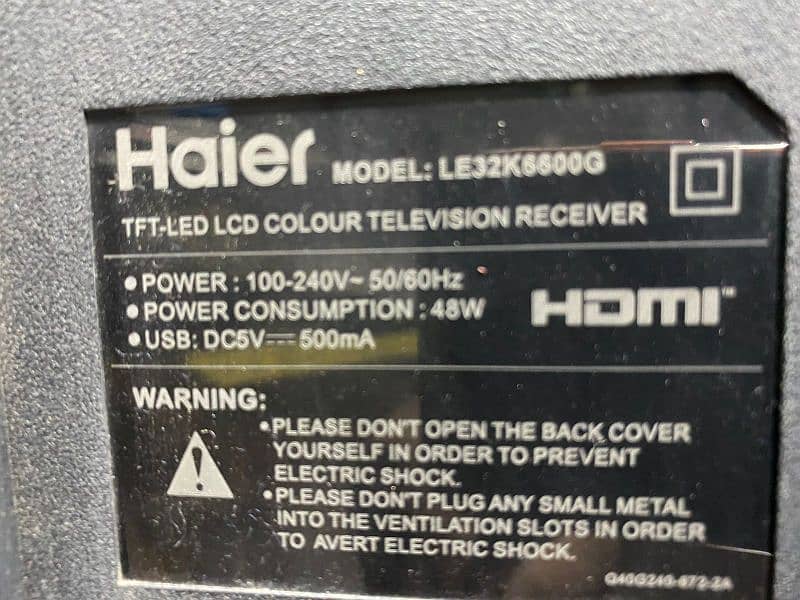 Haier Android 32 Inch LED For Sale 2