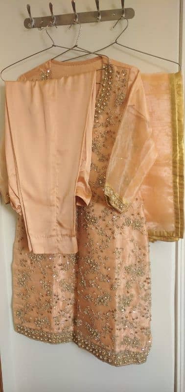 12.12 sale mehndi baraat party wear embroidered silk tissue chiffon 2