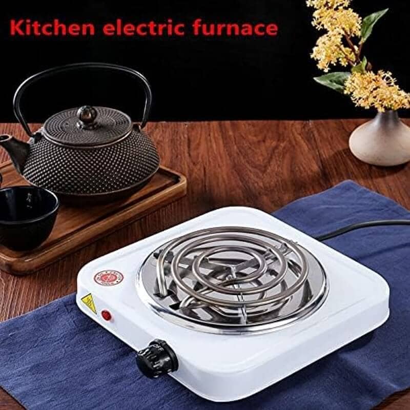 Electric Stove Hot Plate 1000W Electric Cholha Single Stove Cooking 4