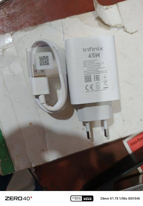 45w charger Infinix original 1