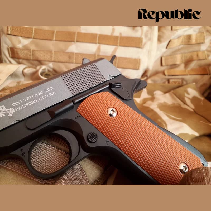 Tokyo Colt 1911 A1 on Airsoft Toy Gun 6MM 2