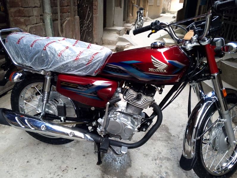 Honda CG 125 Model 24 Applied for zero meter condition 2