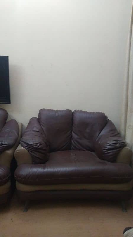 brown and beige color sofa sets 8