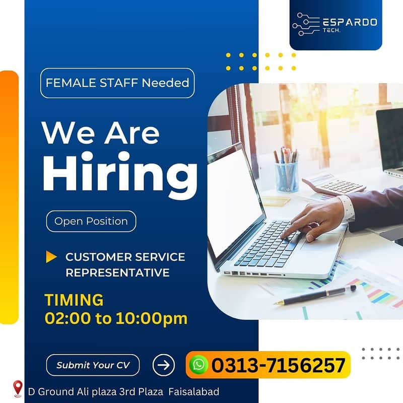 FEMALES STAFF NEEDED OFFICE BASED JOB | CALL CENTER JOB 0