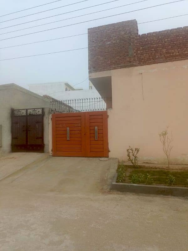 10 Marla corner house for sale in Fatima Jinnah town A  block 1