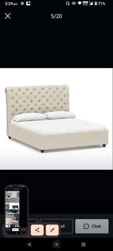 king size bed with two side tables 4