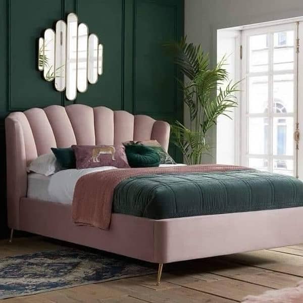 king size bed with two side tables 7