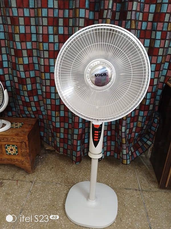 Sogo Pedestal fan style heater 1