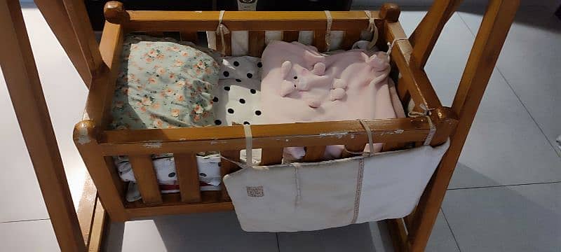 Baby cot | kids bed | Wooden cot | kids cot | Baby bed| Baby swing 5