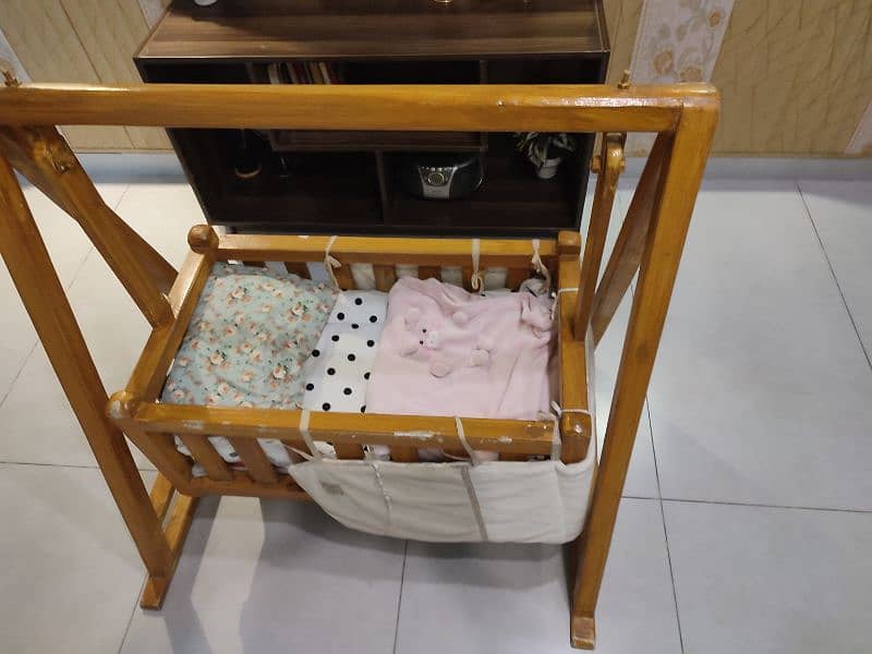 Baby cot | kids bed | Wooden cot | kids cot | Baby bed| Baby swing 9