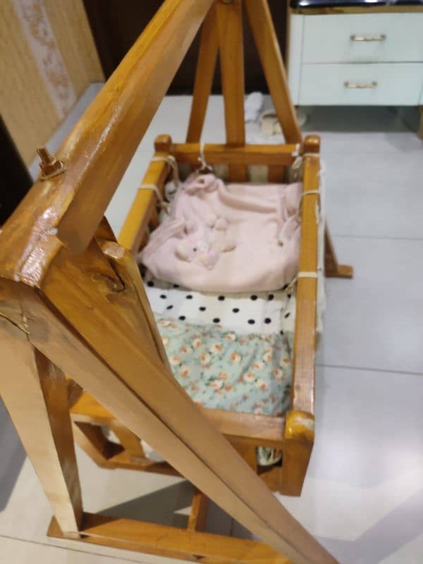 Baby cot | kids bed | Wooden cot | kids cot | Baby bed| Baby swing 12