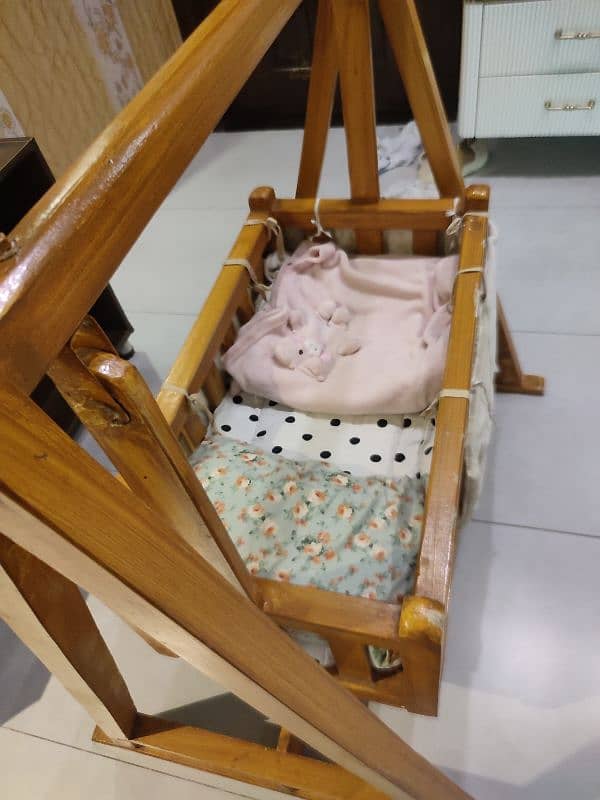 Baby cot | kids bed | Wooden cot | kids cot | Baby bed| Baby swing 13