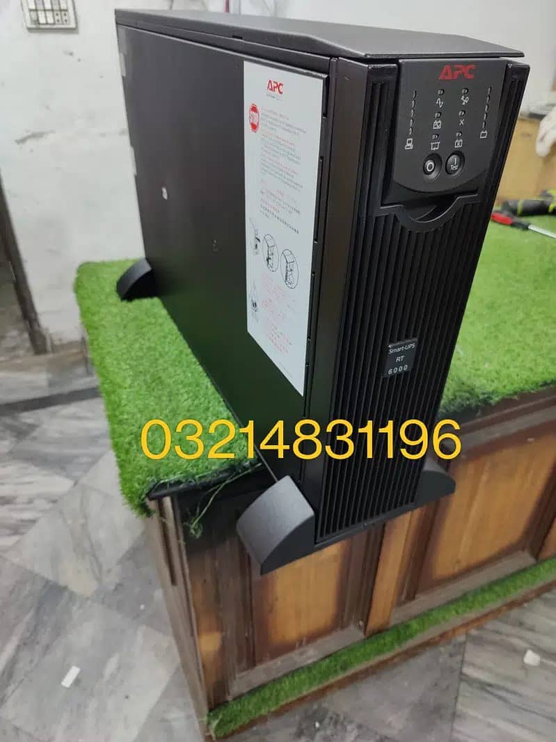 APC SURT 5000XLI ON-LINE PURE SINE WAVE UPS 0