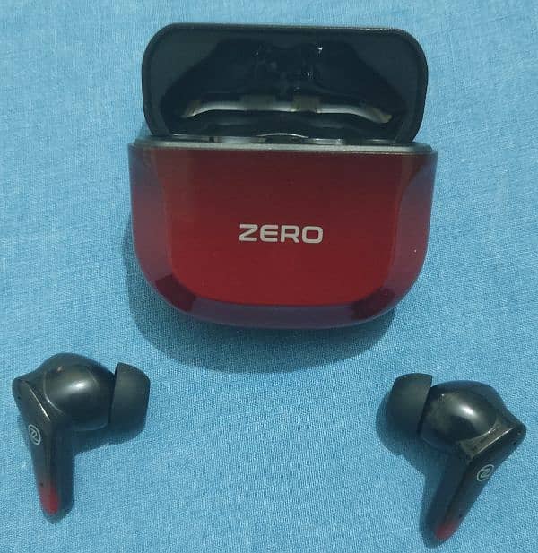 Quantum Z Buds (Flame Red) - Like New | Premium Sound | 2-3 Days Used 0