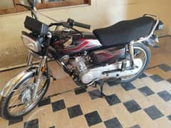 Honda cg125 black color