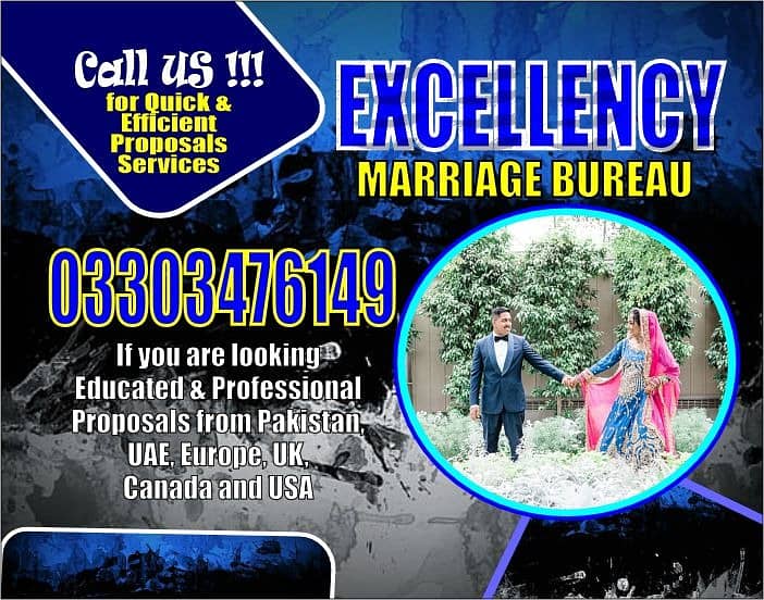 Marriage Bureau/Abroad/Proposals/Online Rishta/Match Maker/shadi 0