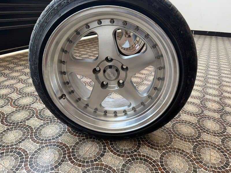 17 inch rims 114 pcd 5 nut 2