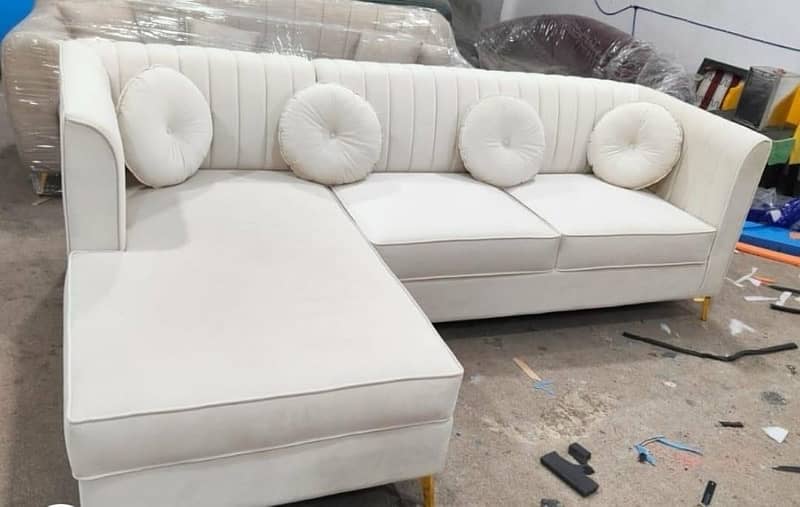 6 seater L Shaped sofa set 0