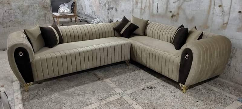 6 seater L Shaped sofa set 14