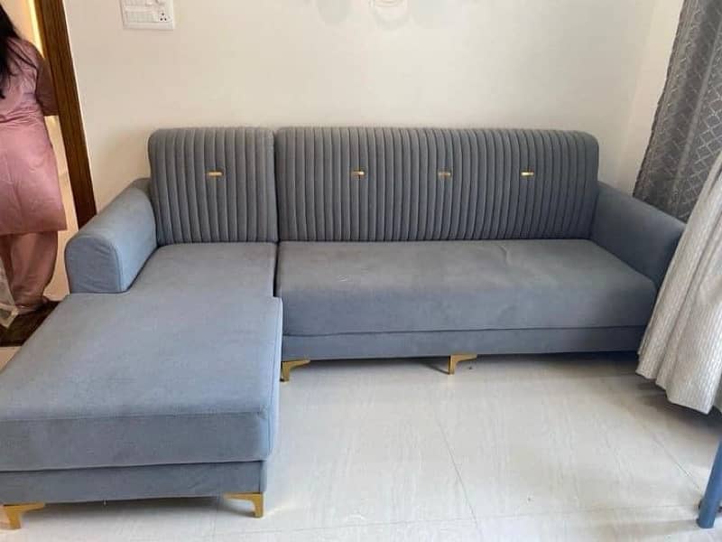 6 seater L Shaped sofa set 15