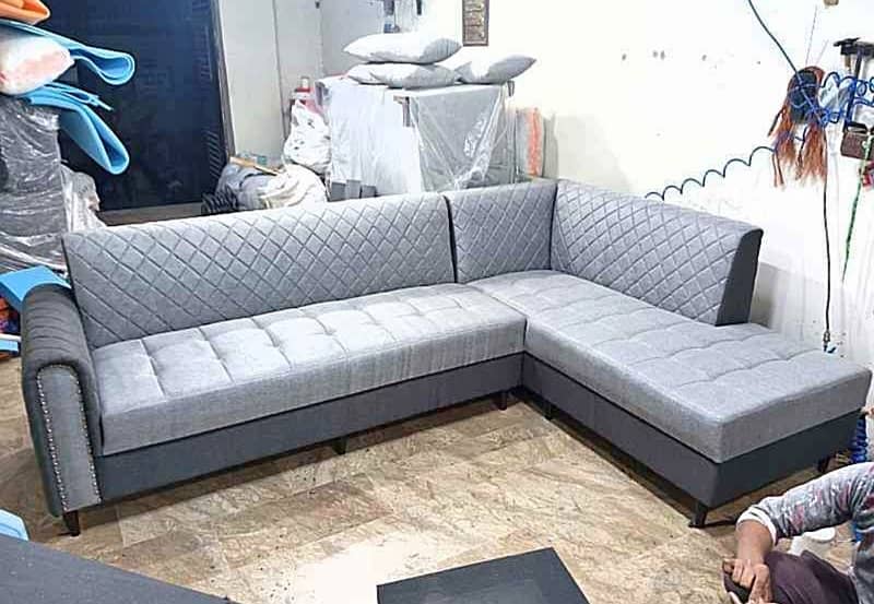 6 seater L Shaped sofa set 18