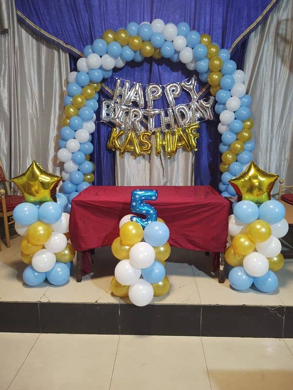 birthday decor/ baloon decor/Aqeeqa decor/ jumping/ magic show 17